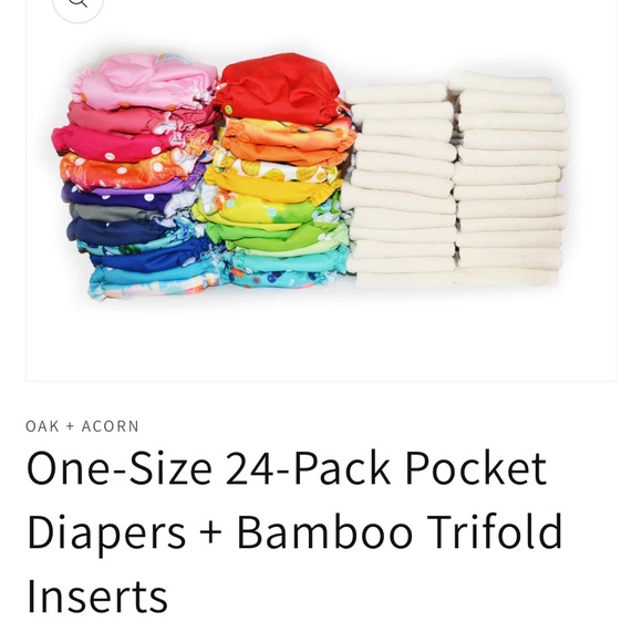 Easy Peasie Cloth diaper pack - Picture 3 of 8